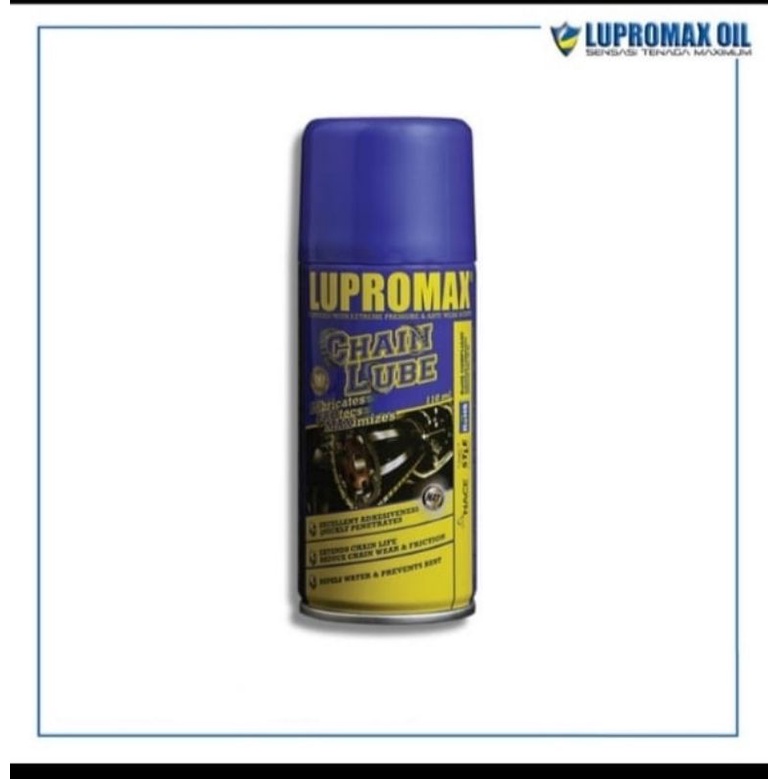 Lupromax chain lube 110ml pelumas rantai