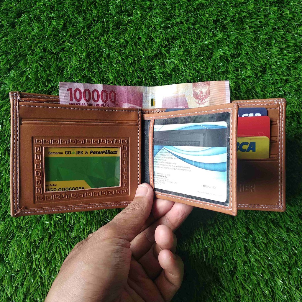 Dompet Pria Murah Bahan Kulit Sintetis