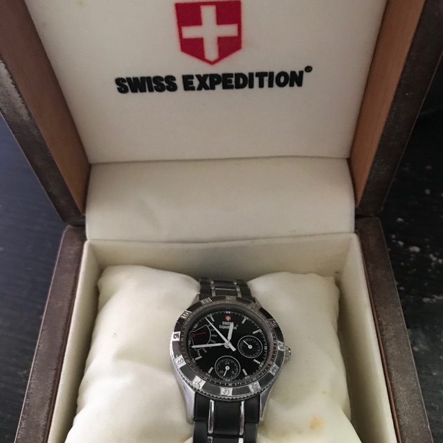 preloved jam tangan wanita SWISS EXPEDITION