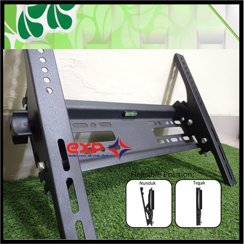 Bracket TV SONY 21&quot; s/d 40&quot; waterpass GARANSI 100% COCOK!!! IMPORT QUALITY