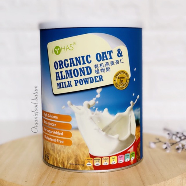 

Lohas Organic Oat & Almond Milk Powder 850g