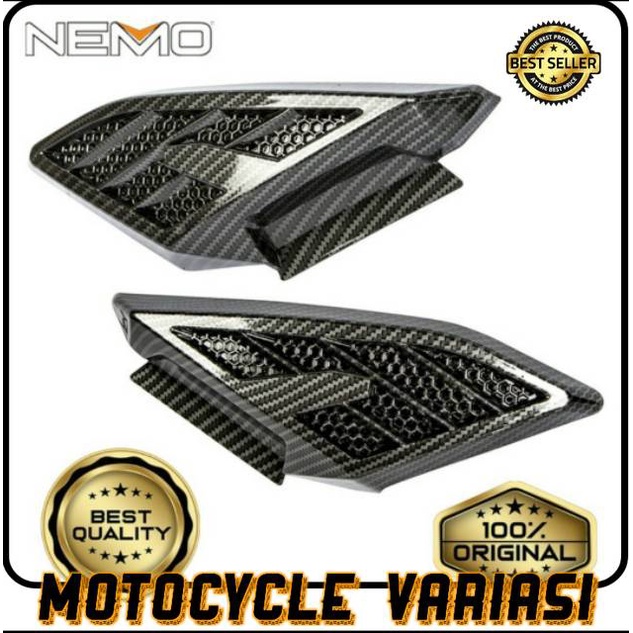 Cover body samping nmax 2020 2021 carbon nemo