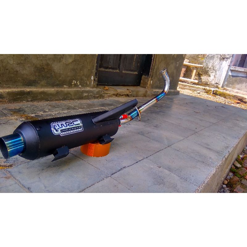 Knalpot WRC sugigi matic mio soul GT,MioJ,MioM3, X-Ride , fino 125