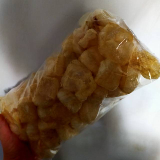 

Krupuk kulit ( uk 1 ons)