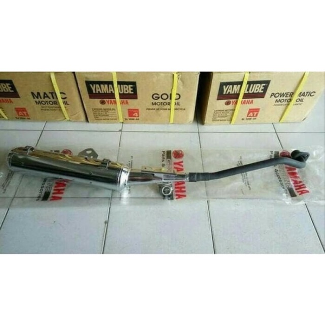 Jual KNALPOT JUPITER Z 2006 - 2009 ASLI ORI YAMAHA 2P2 E4711 00 Murah