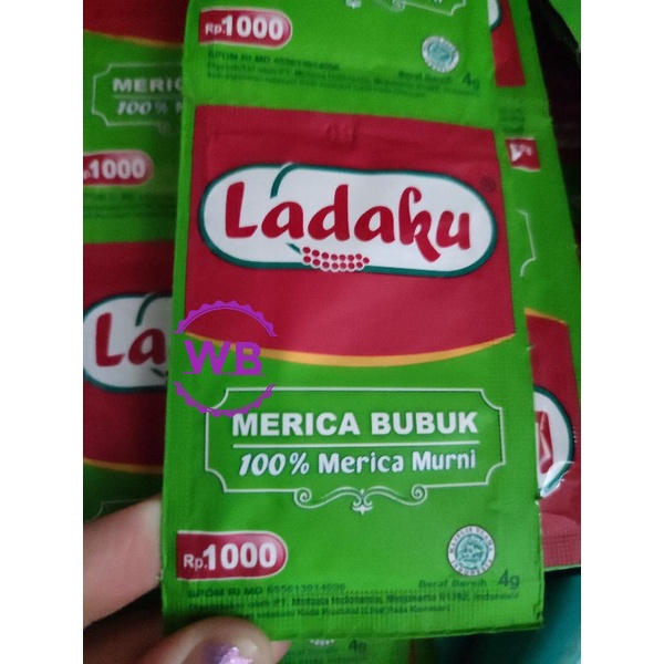 

ladaku merica bubuk 4gr per renceng