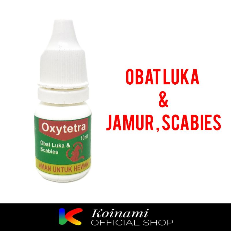 Oxytetra 10ml - Obat Luka Kucing Anjing - Obat Scabies Kucing Anjing - Obat Jamur Kucing Anjing - BTM