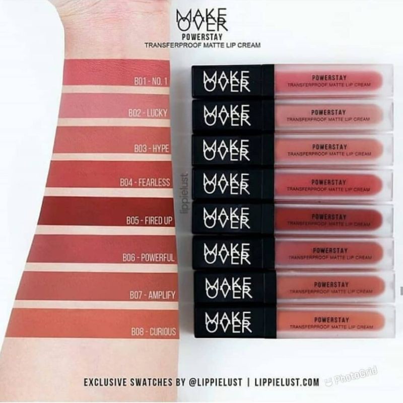 makeover powerstay lipcream