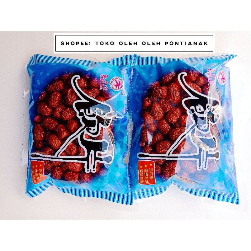 

ANGCO/ ANG CO HONG ZAO/KURMA MERAH PREMIUM KECIL 500Gr