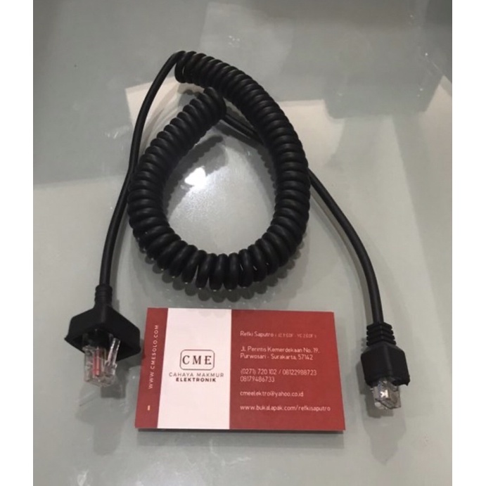 CABLE SPIRAL MICRPHONE KENWOOD RJ45