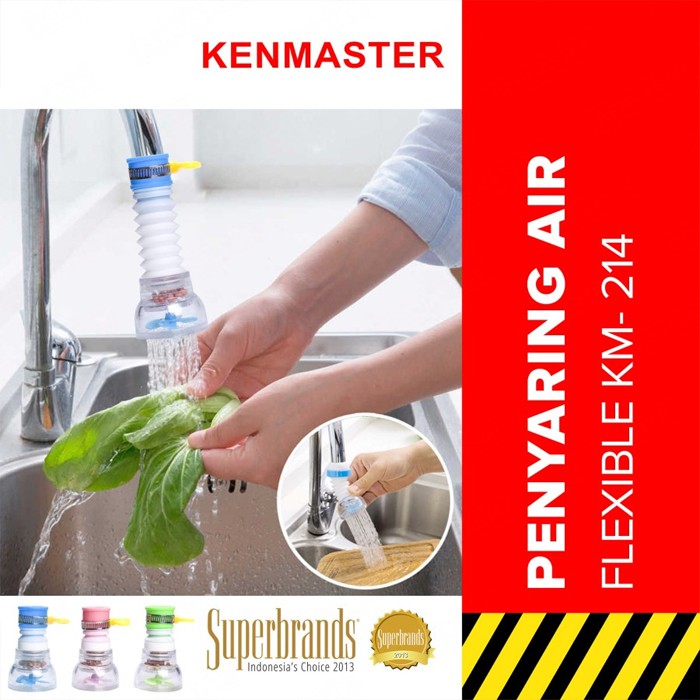 Saringan Air Flexible / Kenmaster Water Filter Air Kran / Penyaring Air