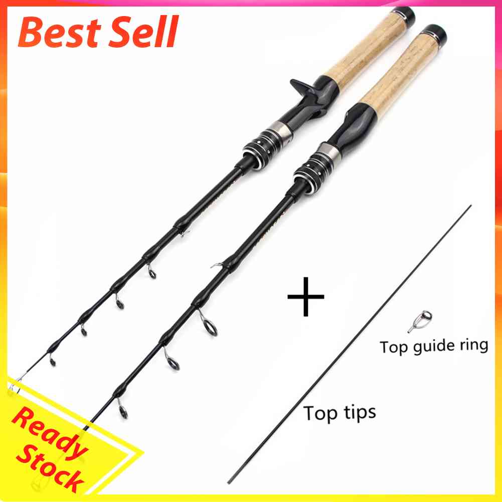 Multifunctional Fishing Rod Telescopic Fishing Pole Stick for Children Beginners