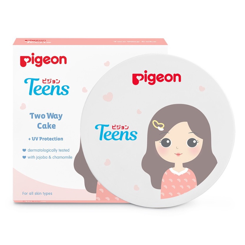 Willsen Pigeon Teens Compact Powder / Bedak Padat Remaja
