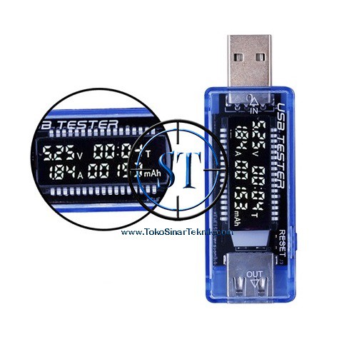 USB Charger Doctor Voltage Meter Power Capacity MobileTester Power Current Voltmeter Charging Ammeter Tester 4 in 1