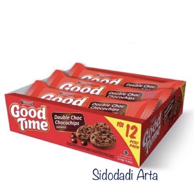 

Good Time Chocochips Cookies [16gr/12.Bungkus]