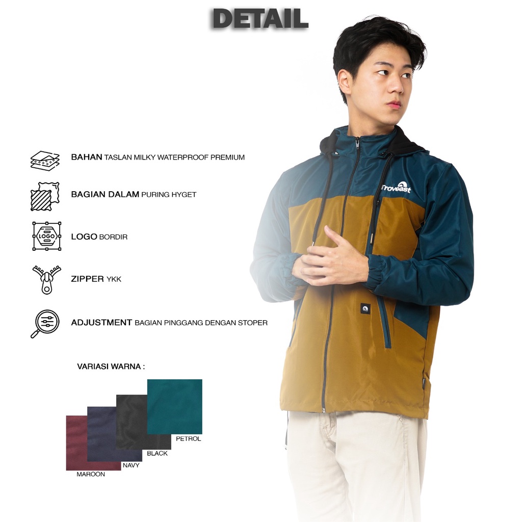 Troveast Jaket Outdoor Waterproof-5