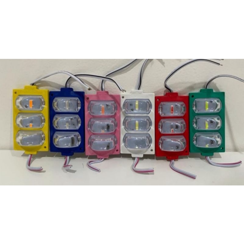 Led 3 mata TERANG lampu motor,mobil,bis,truck