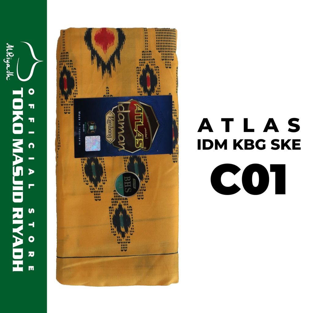 Sarung Atlas Motif Idaman Kembang BHS SKE