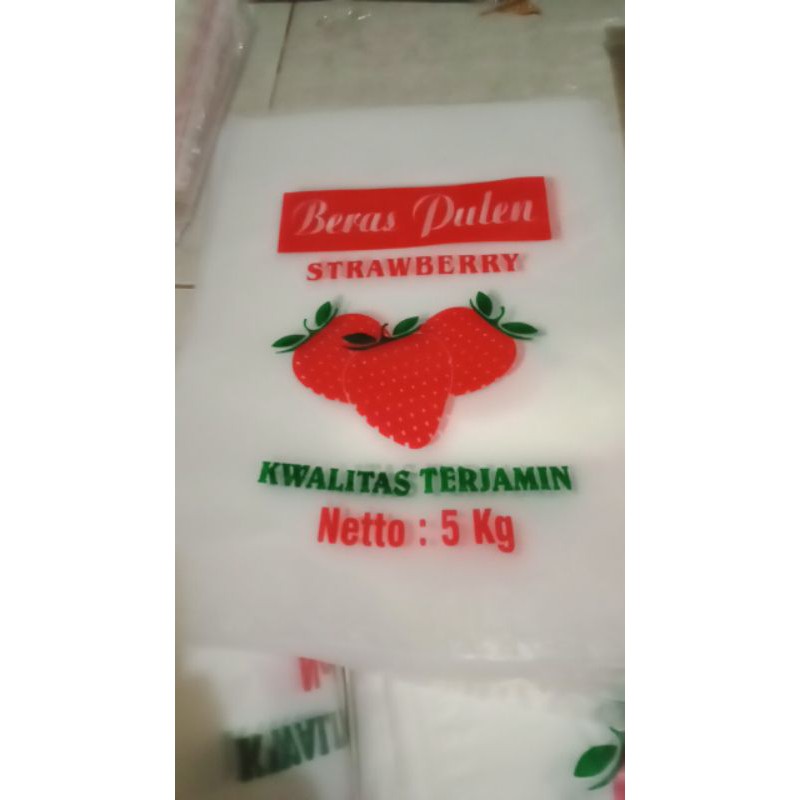 Plastik 5 kg strawbery(100 lbr)