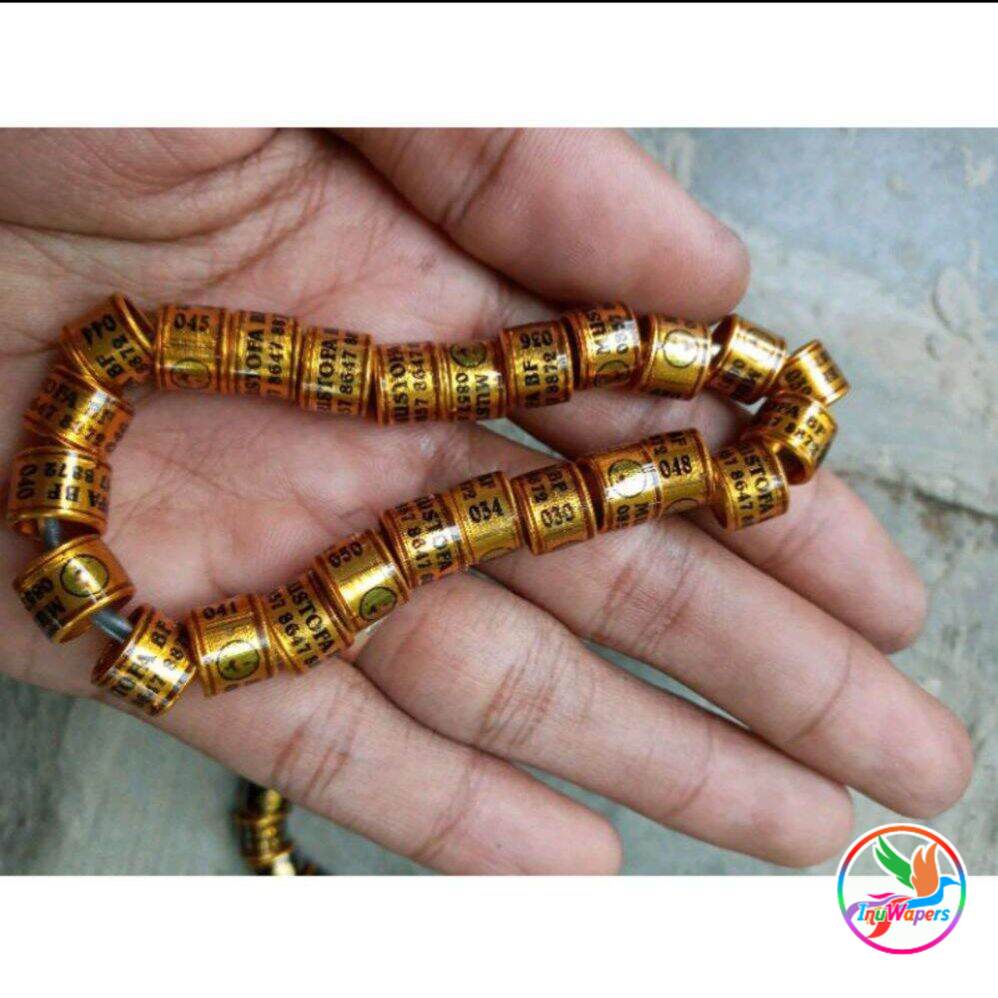 RING MERPATI REQUEST NAMA SENDIRI ( model roda emas )