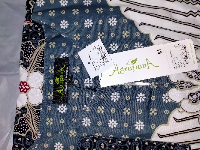 Agrapana Blouse Batik Wanita Baju Atasan Batik Wanita Modern Couple Sarimbit Lengan Panjang Labda