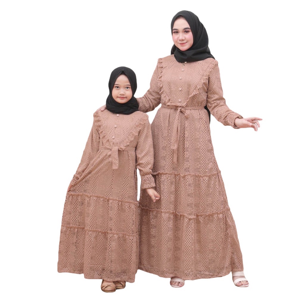 Gamis Anak 2024 Perempuan Full Brukat Terbaru Gamis Anak Simple Gamis Anak Syari Gamis Anak Terbaru 