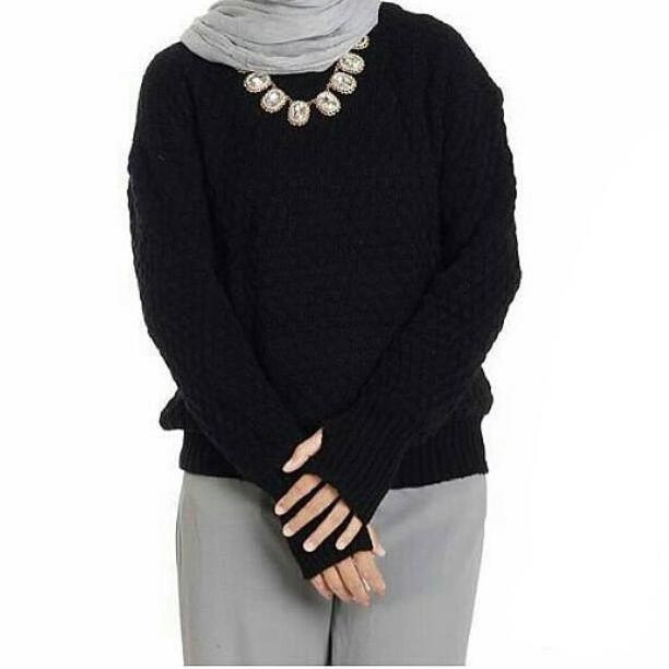 Sweater Rajut wanita | sweater roundhand | sweater round hand polos | Sweater Rajut Polos