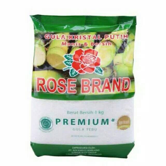 

Gula Pasir Rose Brand 1KG "Kemasan Hijau