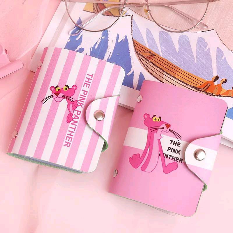 Dompet Kartu Motif Buah, Flamingo, Pink Panther  - DOMPET KARTU LUCU