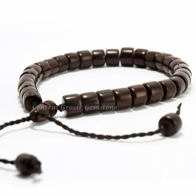 [TMT.10Jn22y] GELANG KAYU KAUKAH HITAM TABUNG 100% ASLI