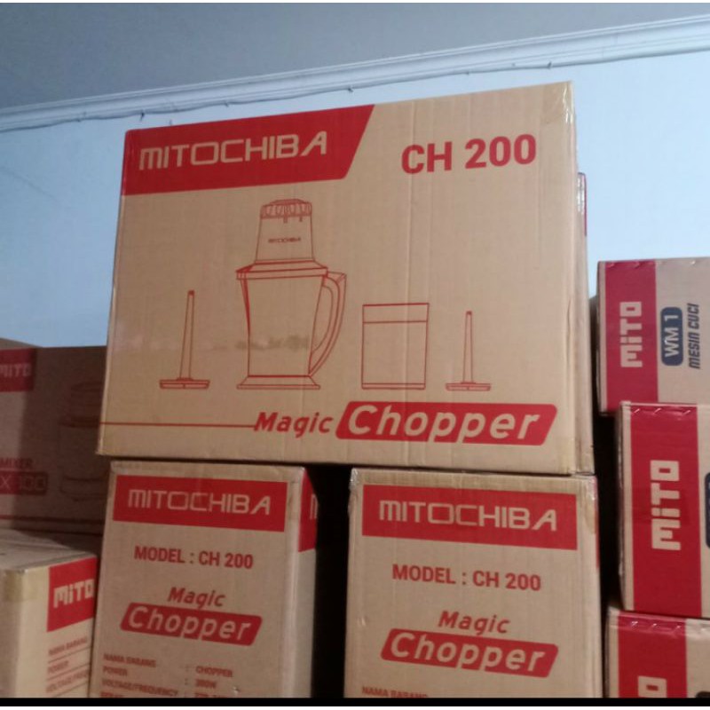 Blender Terbaru Chopper MITOCHIBA CH-200 2 Liter
