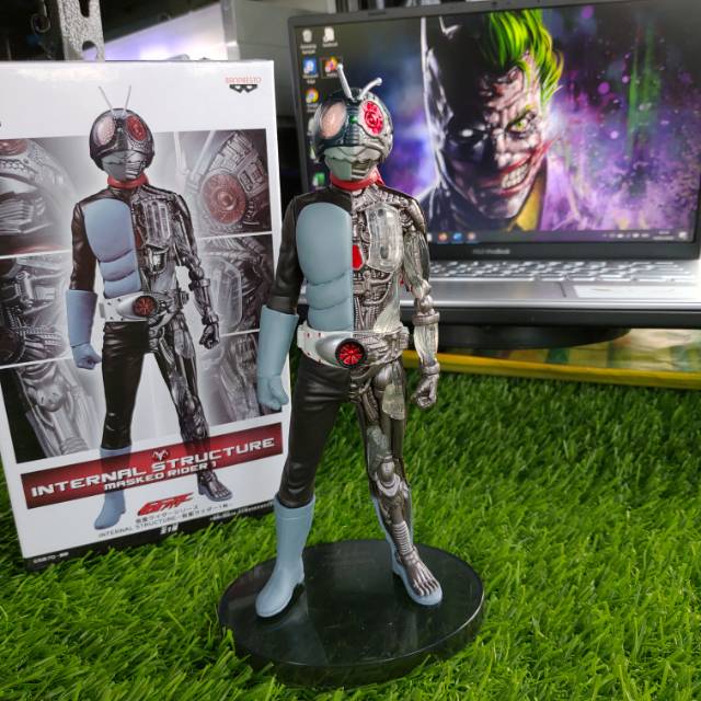 KAMEN RIDER ICHIGO MASKED RIDER 1 INTERNAL STRUCTURE ACTION FIGURE BANPRESTO