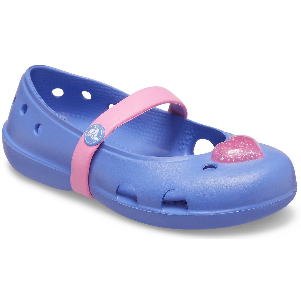 Crocs Anak / Crocs Keeley Embellished Flat / Sepatu Sandal Anak Perempuan / Crocs Kids / Sepatu Anak