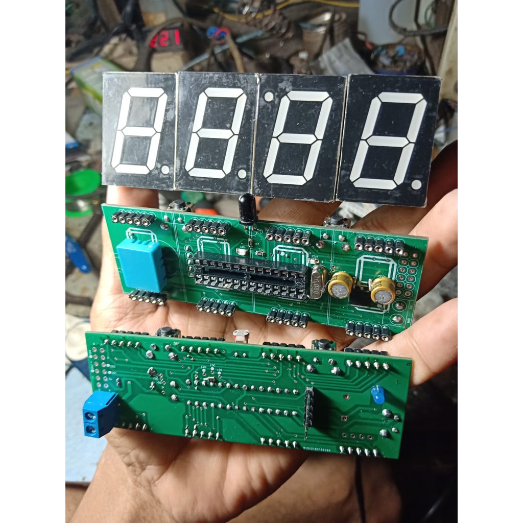 PCB modul 4 digit 7 segment multiflexing 1 Inch