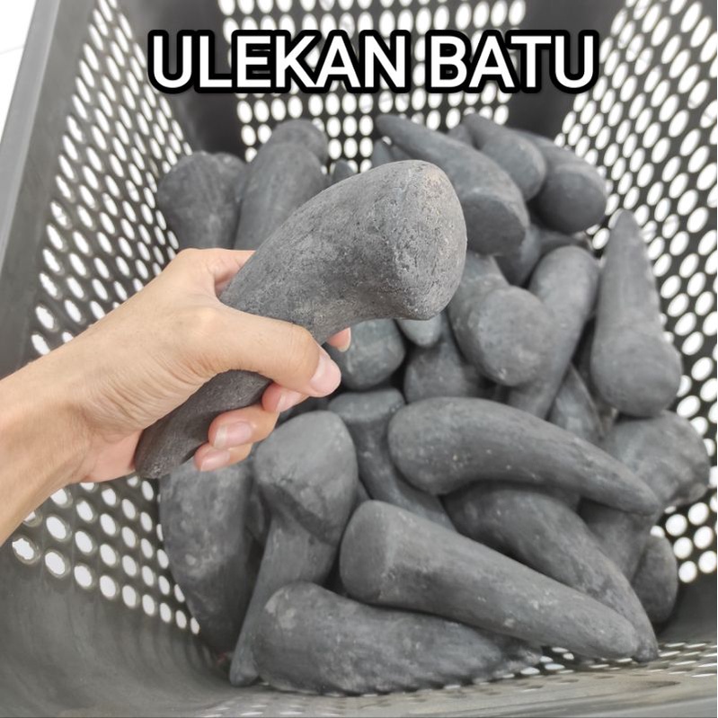 ULEKAN ASLI BATU/MUNTHU BATU ULEK BUMBU DAN SAMBEL