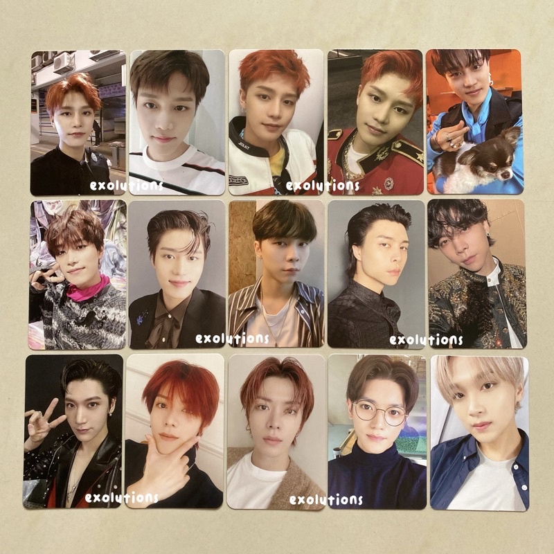 NCT Taeil Johnny Ten Yuta Taeyong Haechan Official Photocard [BACA DESC‼️] PC Album Regular Regulate