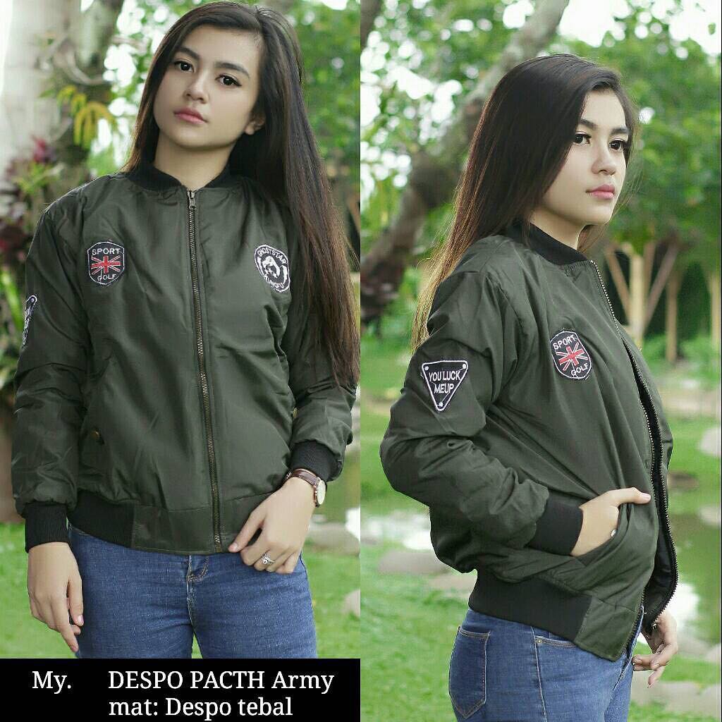 Bomber Despo Patch On stock Jaket Boomber Termurah