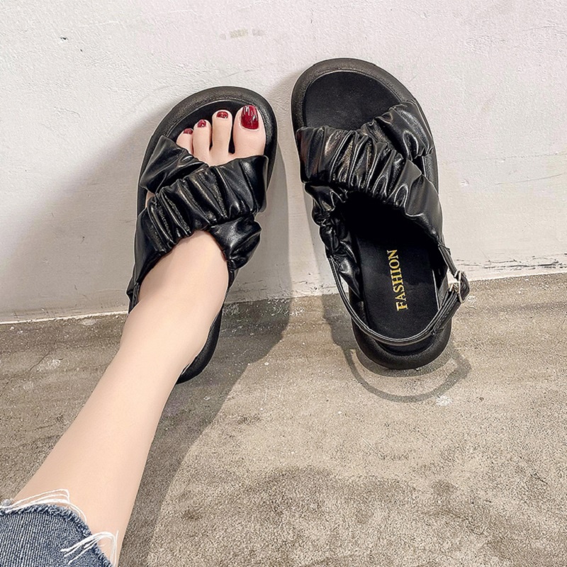 1075 Sandal Teplek Wanita Nyaman Sendal Murah Import Ringan