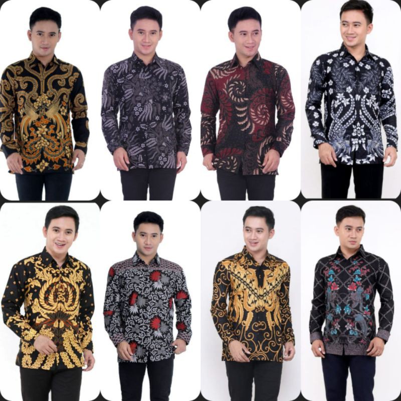 KEMEJA BATIK PRIA M L XL XXL