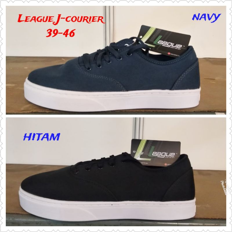 sepatu league pria J-courier lifestyle casual asli ori murah promo diskon