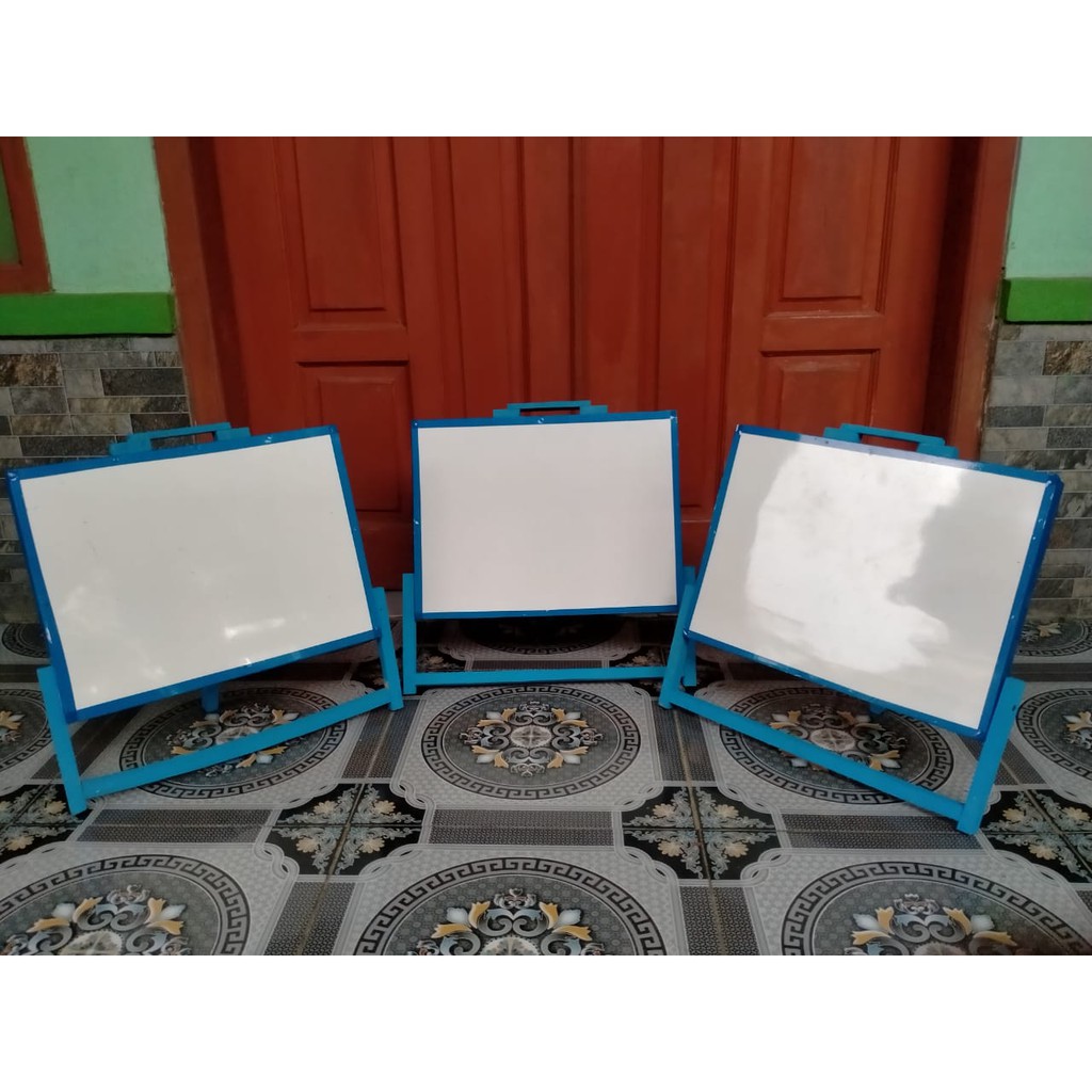 

papan tulis penyangga / papan tulis 1 set / meja belajar/papan tulis murah / papan tulis anak