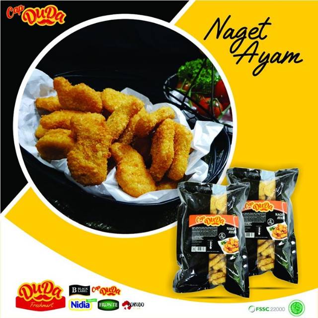Nugget Ayam Cap Duda 500 Gr Naget Nuget Enak Murah Shopee Indonesia