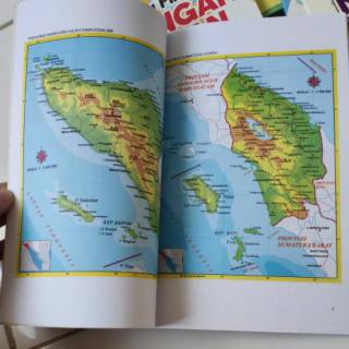 Image of thu nhỏ ATLAS Indonesia dan Dunia 34 Provinsi di Indonesia Murah #1