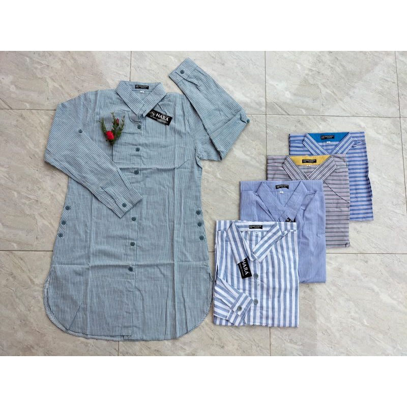 ATASAN//TUNIK HARA //KATUN OXFORD PREMIUM//