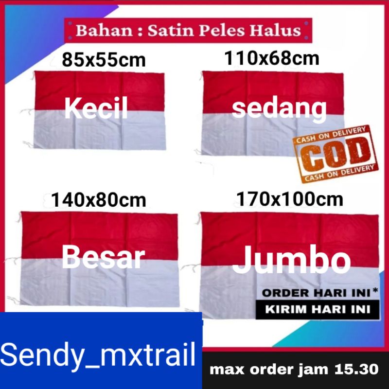 Jual BENDERA MERAH PUTIH REPUBLIK INDONESIA | Shopee Indonesia