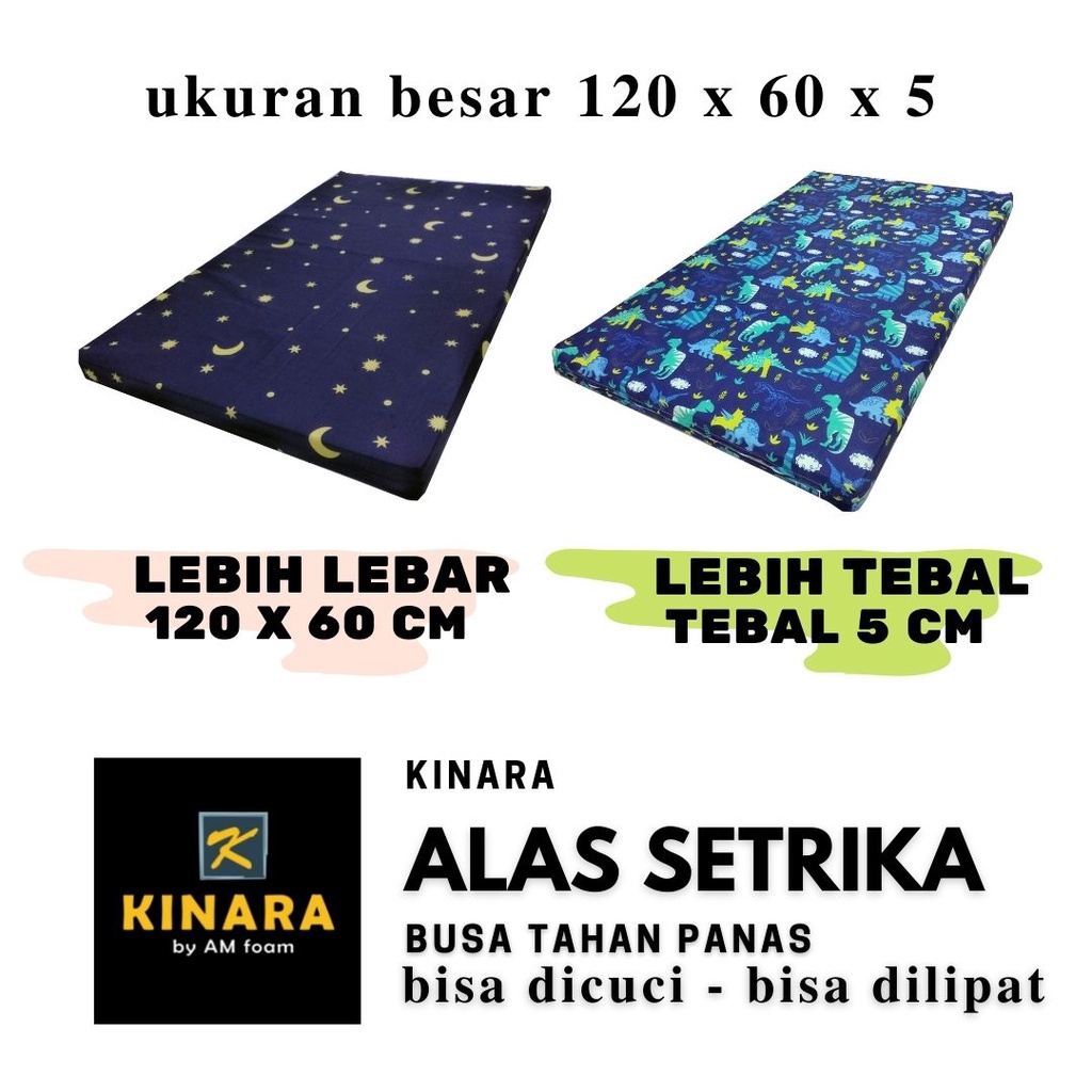 Alas Setrika Busa/Alas Gosok Busa tebal 5 cm dan 3 cm Premium