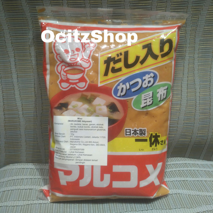 

BEST SELLER - MARUKOME IKKYUSAN MISO 1 KG MISO JAPAN PRODUCT IMPORT JAPAN