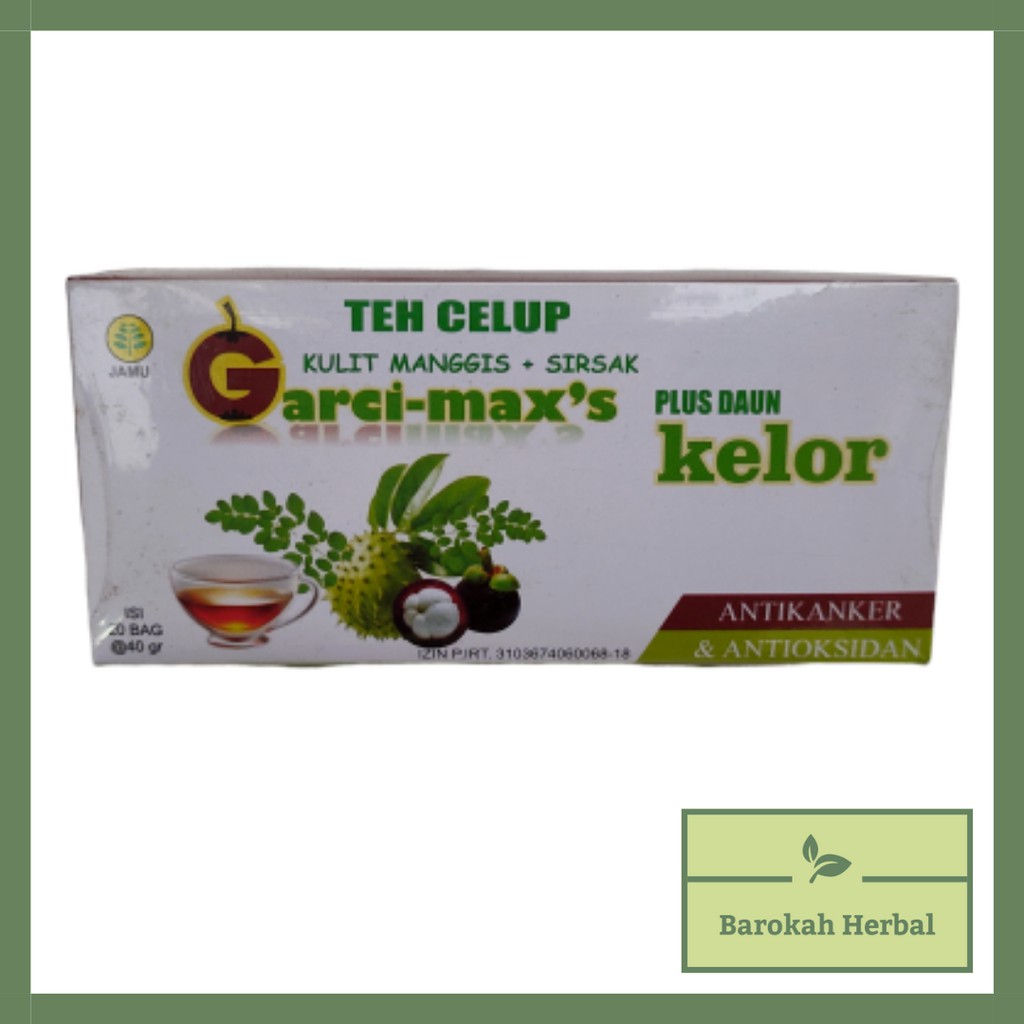 Teh Celup Garcimaxs Kombinasi Manggis Plus Sirsak Dan Daun Kelor Obat Kanker Dan Darah Tinggi Indonesia