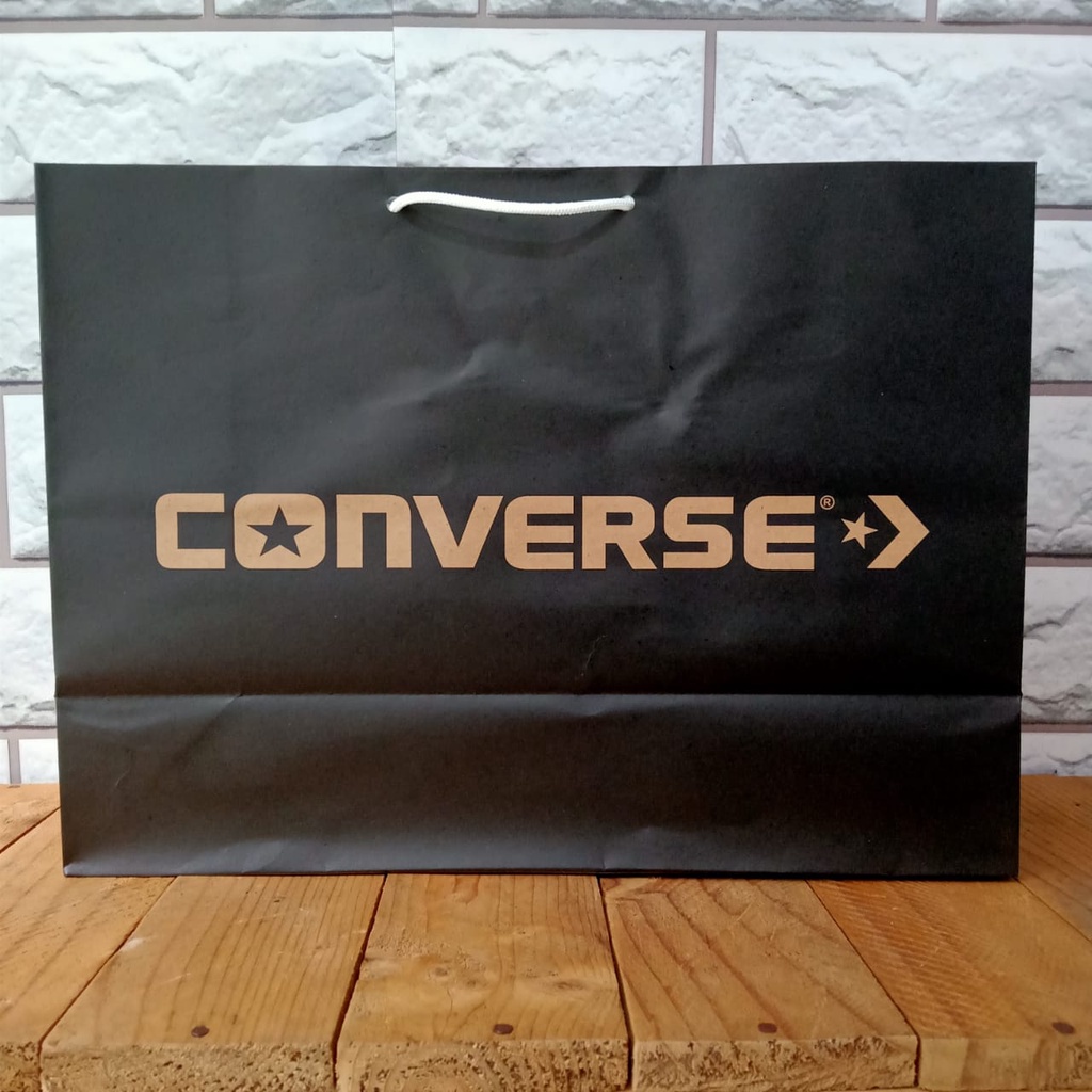 Papper Bag / Paper Bag / Tas Belanja / Kardus / Tempat Sepatu CONVERSE