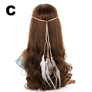Feather headband headpiece ikat kepala rambut bulu indian Feather headband headpiece ikat kepala rambut bulu indian